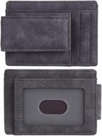 👜 toughergun authentic leather rfid blocking wallet logo