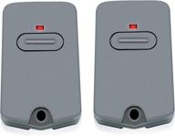 🔑 gto/mighty mule linear pro access gate opener remote transmitter - asonpao rb741 fm135 (2pack) logo