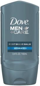 img 1 attached to Dove Men+Care Hydrate+ Post Shave Balm - Pack of 2, 3.4 Fl Oz