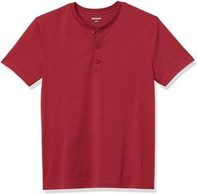 img 4 attached to 👕 Men's Goodthreads Standard Cotton Short Sleeve Henley Shirts