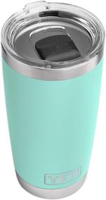 img 4 attached to 🥤 YETI Rambler 20 oz Tumbler: Stainless Steel, Vacuum Insulated, MagSlider Lid, Seafoam - Best for On-the-Go Drinks!