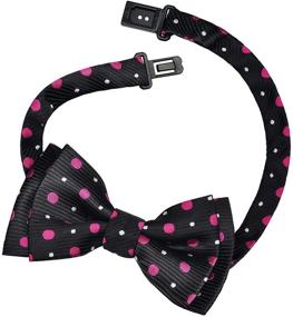 img 1 attached to Retreez Preppy Polka Microfiber Pre Tied Boys' Accessories for Bow Ties