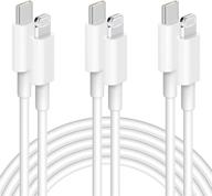 [apple mfi certified] igenjun iphone fast charger 3pack (6ft) - usb c to lightning cable power delivery for iphone 12/12 mini/12 pro/12 pro max/11/11 pro/11 pro max/xs max/xr/x/airpods pro and more - reliable and efficient charging solution logo