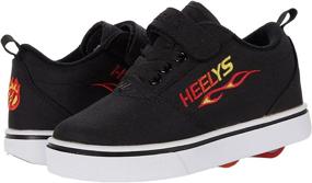 img 1 attached to Кроссовки HEELYS для мальчиков "Little Black Yellow Flame