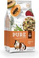 🐹 witte molen pure seed guinea pig food mix with papaya & peas - dry, suitable for abyssinian, american, coronet, and peruvian breeds logo