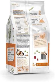 img 3 attached to 🐹 Witte Molen Pure Seed Guinea Pig Food Mix with Papaya & Peas - Dry, Suitable for Abyssinian, American, Coronet, and Peruvian Breeds