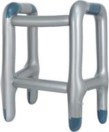 🎃 hilarious amosfun halloween inflatable zimmer frame toy: perfect for party costume and cosplay fun! logo