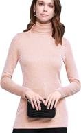 wt2277 womens classic fit long sleeve turtleneck sports & fitness and other sports logo