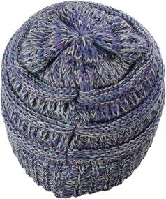 img 2 attached to 🧣 C.C Kids' Adorable, Cozy, & Warm Knit Ski Beanie Hat for Children