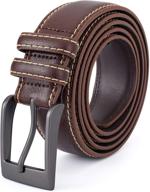 mile high life genuine leather men's accessories & belts logo