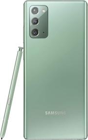 img 3 attached to Samsung Galaxy Note20 5G Factory Unlocked Android Cell Phone, US Version, 128GB Storage, Gaming Smartphone, Long-Lasting Battery, Mystic Green