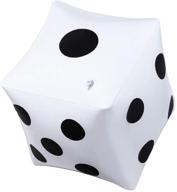 🎲 giant inflatable dice pool toy - 13.8 inch | lawn games outdoor fun! logo