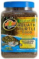 🐢 natural aquatic turtle food by zoo med логотип