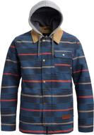 burton dunmore jacket gradient plaid логотип