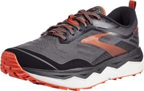 img 1 attached to Caldera Black Burnt Ochre Trail Running Shoe by Brooks