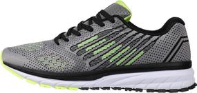 img 3 attached to Joomra Men's Lightweight Running Shoes with Cushioning and Support - Athletic Sneakers