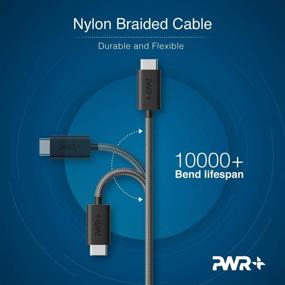 img 2 attached to 🔌 6ft USB-C кабель Type-C к USB 3.0 Быстрая зарядка и синхронизация для всех новых планшетов HD 10 8, электронных книг и зарядное устройство PS57CP PA-1090-15A1
