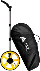 img 4 attached to 📏 AdirPro Large Digital LCD Display Distance Measuring Wheel - 12 Commercial Grade Feet-Inch - Includes Free Carrying Bag
