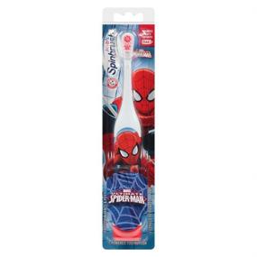 img 1 attached to 🕷️ Arm &amp; Hammer SpinBrush Kids Marvel Characters Toothbrush, Spiderman, Powered - 1 ea