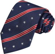 kissties patriotic necktie stars stripes men's accessories logo