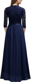img 3 attached to MISSMAY Womens Formal Sleeves Evening Women's Clothing in Dresses