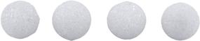 img 3 attached to 🎨 Hygloss Products Styrofoam Balls - White, 1 Inch, 100 Pack: Ideal for Arts and Crafts