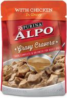 🐶 purina alpo gravy cravers wet dog food with chicken - 24 pouches logo