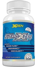 img 4 attached to 💪 Supercharge Your Performance: XZEN Nitroxzen Pump Nitric Oxide Booster, Pre Workout, Endurance, Recovery Supplement - 90 Tablets