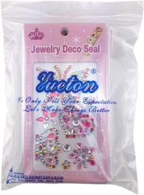 img 1 attached to 💎 Yueton Colorful Rhinestone Embellishments in Various Colors