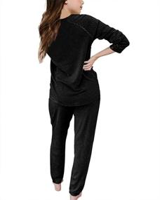 img 3 attached to Apbondy Sweatsuit Спортивные штаны Домашняя одежда Спортивный костюм