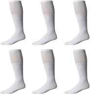 🧦 wholesale bulk pack referee style kids & children's cotton tube socks by yacht & smith - perfect for boys and girls logo