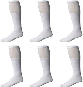 img 4 attached to 🧦 Wholesale Bulk Pack Referee Style Kids & Children's Cotton Tube Socks by Yacht & Smith - Perfect for Boys and Girls
