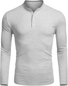 img 2 attached to Stylish LecGee Casual Shirts: Fashion T-Shirts for Men's Clothing with a Contemporary Edge