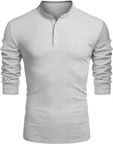 img 3 attached to Stylish LecGee Casual Shirts: Fashion T-Shirts for Men's Clothing with a Contemporary Edge