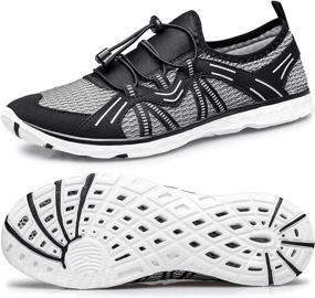 img 4 attached to Ultra Lightweight Unisex Water Sports Shoes for Athletes on the Move