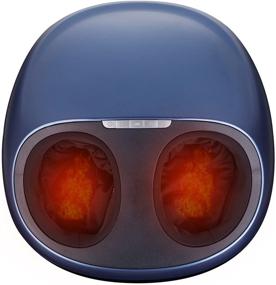 img 4 attached to ⚡️ Foruisin Electric Foot Massager Machine: Heat, Circulation, & Air Compression - Ideal for Arthritis, Plantar Fasciitis & Neuropathy Relief