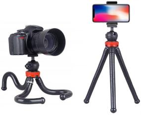 img 1 attached to 📸 12-inch Flexible Tripod Stand for Tascam Recorder DR-40 DR-05 DR-22WL DR-44WL DR-100MKIII - Acetaken