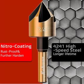 img 2 attached to Rokrou Countersink Drill Degree Cutter