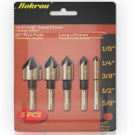 rokrou countersink drill degree cutter logo