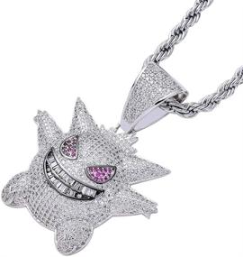 img 1 attached to Spectacular Sping Jewelry: Zirconia Necklace Collection for Girls' Exquisite Jewelry