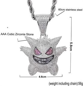 img 2 attached to Spectacular Sping Jewelry: Zirconia Necklace Collection for Girls' Exquisite Jewelry