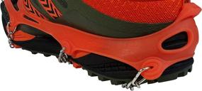 img 1 attached to ❄️ Snow and Ice Traction Cleats with Micro Spikes for Enhanced Non Slip Grip