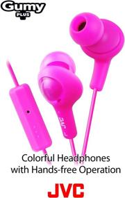 img 3 attached to 🎧 Наушники JVC HAFR6B Gumy Plus черного цвета