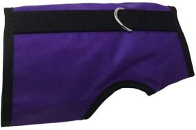 img 1 attached to 🐱 Kitty Holster in Purple - Size S/M: Comfortable Cat Harness for Easy and Safe Adventures