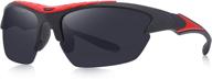 🕶️ cury protech men's polarized sunglasses: ultimate sports eyewear for cycling, fishing, and golf with tr90 superlight frame логотип