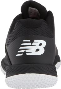 img 2 attached to New Balance T4040V4 Baseball Black Men's Shoes and Athletic