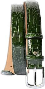 img 2 attached to Exquisite Italian Men's Accessories: Pasquale Cutarelli Crocodile Pattern Collection