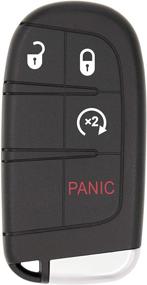 img 4 attached to 🔑 Keyless2Go 4 Button Proximity Smart Key Replacement for Jeep Compass M3N-40821302 68250337 AB