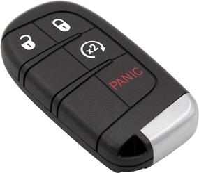 img 3 attached to 🔑 Keyless2Go 4 Button Proximity Smart Key Replacement for Jeep Compass M3N-40821302 68250337 AB