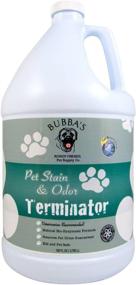 img 3 attached to BUBBAS Super Strength Enzyme Cleaner: The Ultimate Pet Odor Eliminator and Stain Remover for Mattress, Sofa, Rug, Laundry, Hardwood Floors, and More. Plus, Perfect for Puppy Training Supplies!